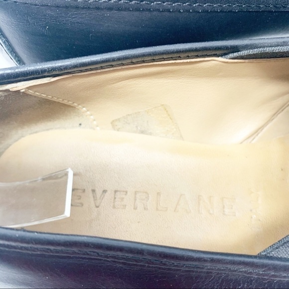 EVERLANE THE LEATHER STREET SHOE Black - Picture 7 of 10